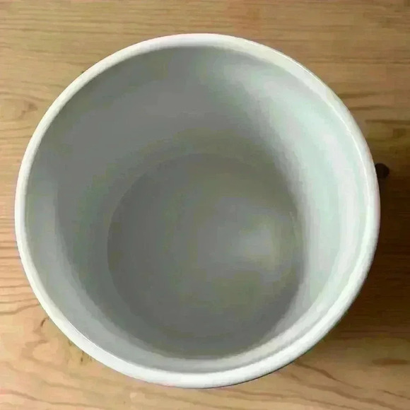 Christmas/Holiday Let It Snow Stoneware Canister Jar From SCM Home - Picture 6 of 8